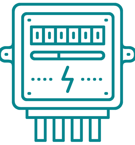 ELECTRIC METER GREEN